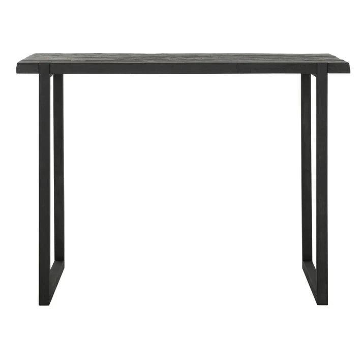 Bartafel Timeless Black Beam van DTP Home, zijaanzicht op barhoogte