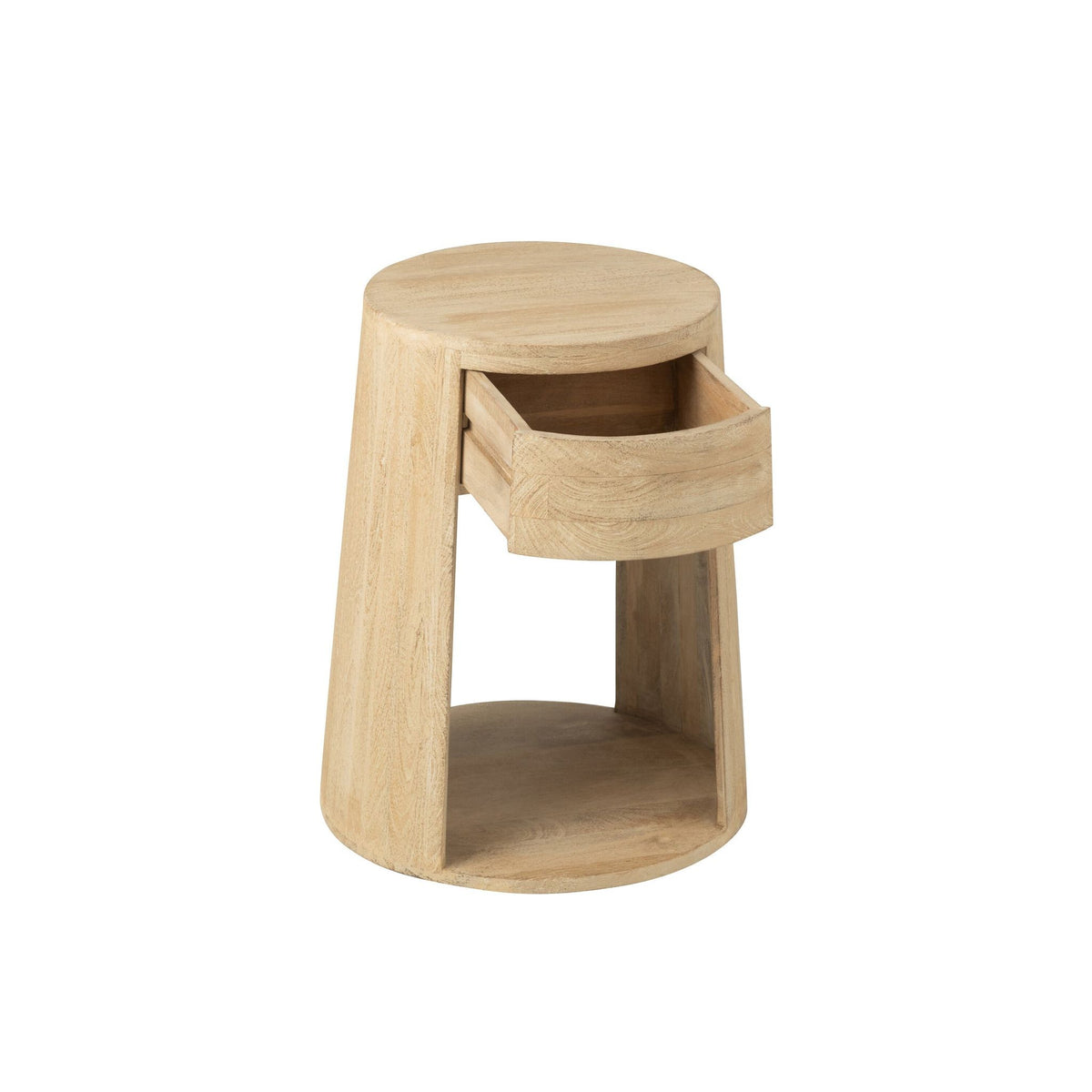 Bijzettafel Drawn Mango Hout/Mdf Naturel J-Line