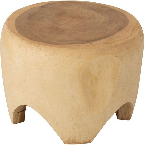 Bijzettafel Puro large van suar hout in naturel van MUST Living