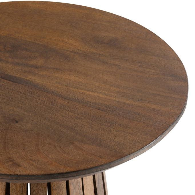 Bijzettafel Vincent Mangohout Bruin Small - Bijzettafel - J-Line - livinglovely.nl