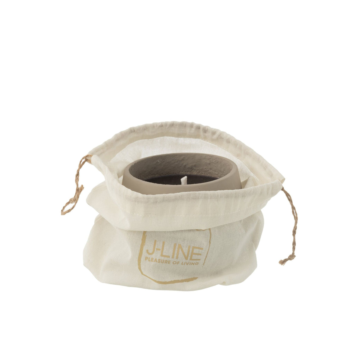 Buitenkaars Cyra Cement Grijs Small 18uur
