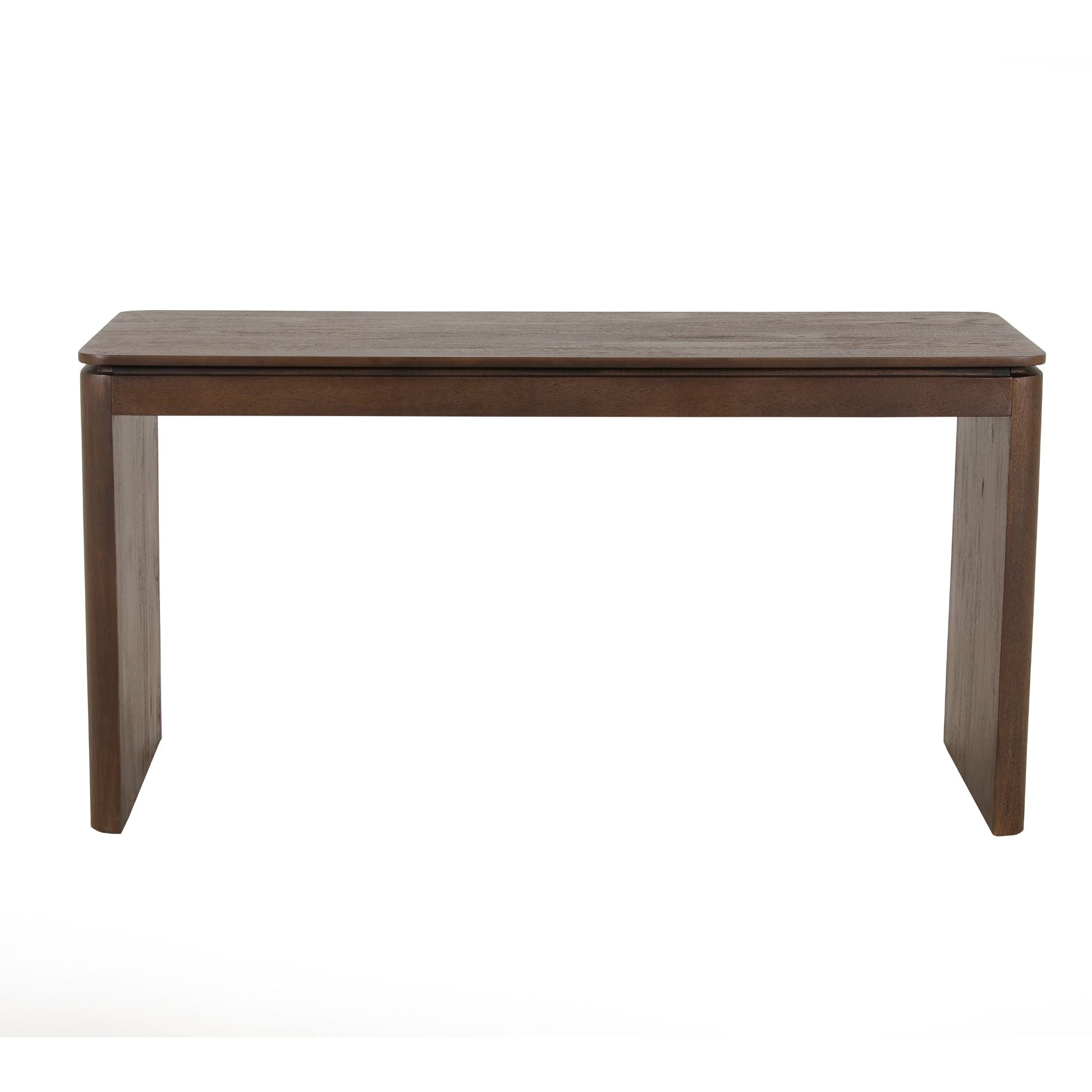 Bureau Dallas Bruin van Starfurn met werkblad van 130 bij 60 cm