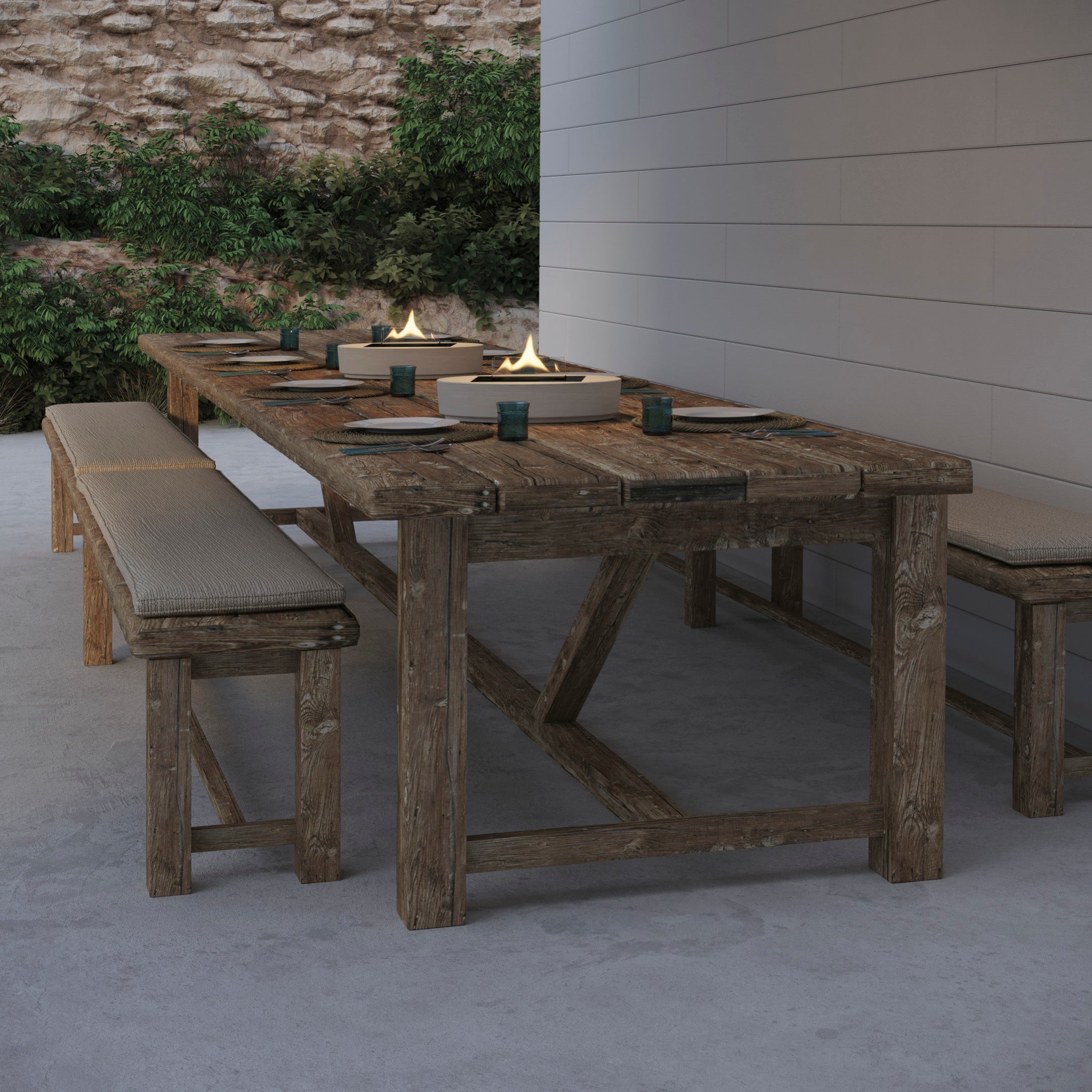 Carnation 32 Concrete MgO Tafelhaard Tenderflame - Tafelhaard - Tenderflame - livinglovely.nl