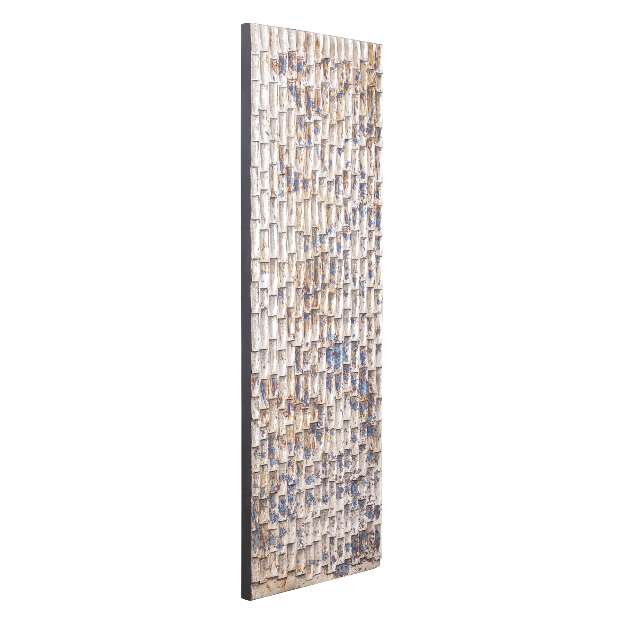 Chadwick Oil Wood Rect Wall Panel Drop Pattern PTMD - Wandpaneel - PTMD - livinglovely.nl