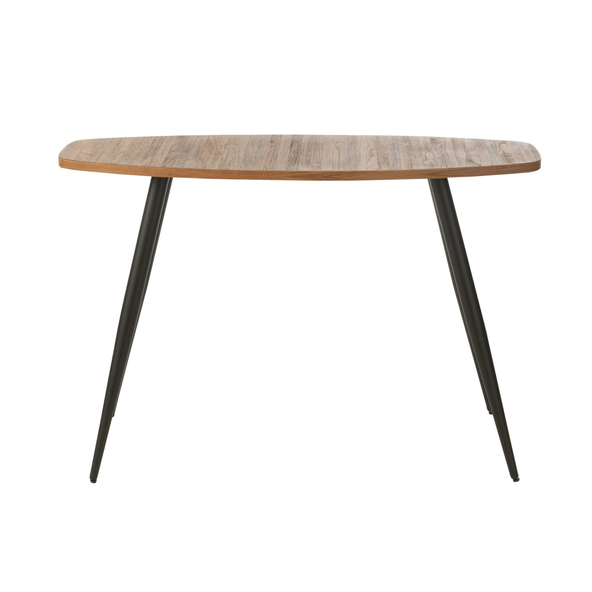 Console Ovaal Gerecycleerd Teak Naturel J-Line