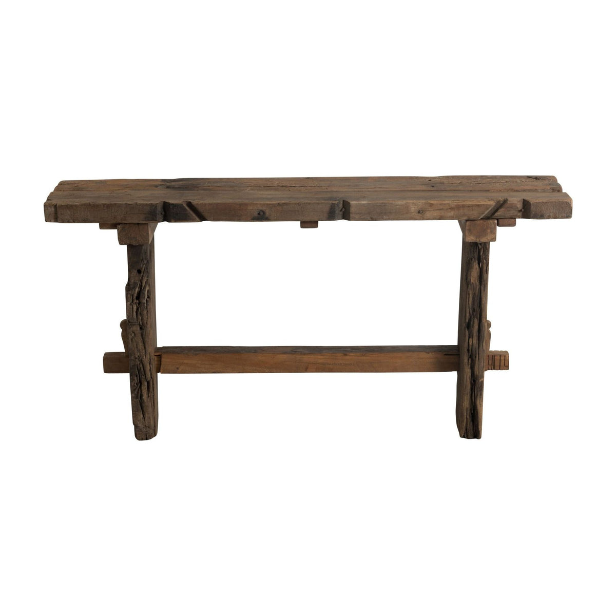 Console Rough Gerecycled Hout Bruin J-Line