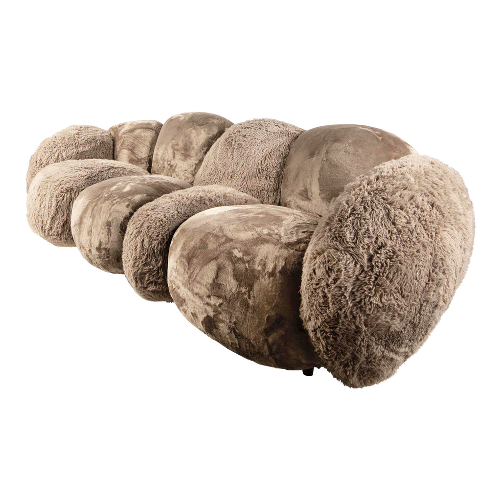 Curvae Sofa Lush Taupe PTMD - Bankstel - PTMD - livinglovely.nl