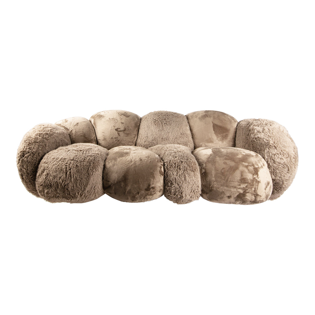 Curvae Sofa Lush Taupe PTMD - Bankstel - PTMD - livinglovely.nl