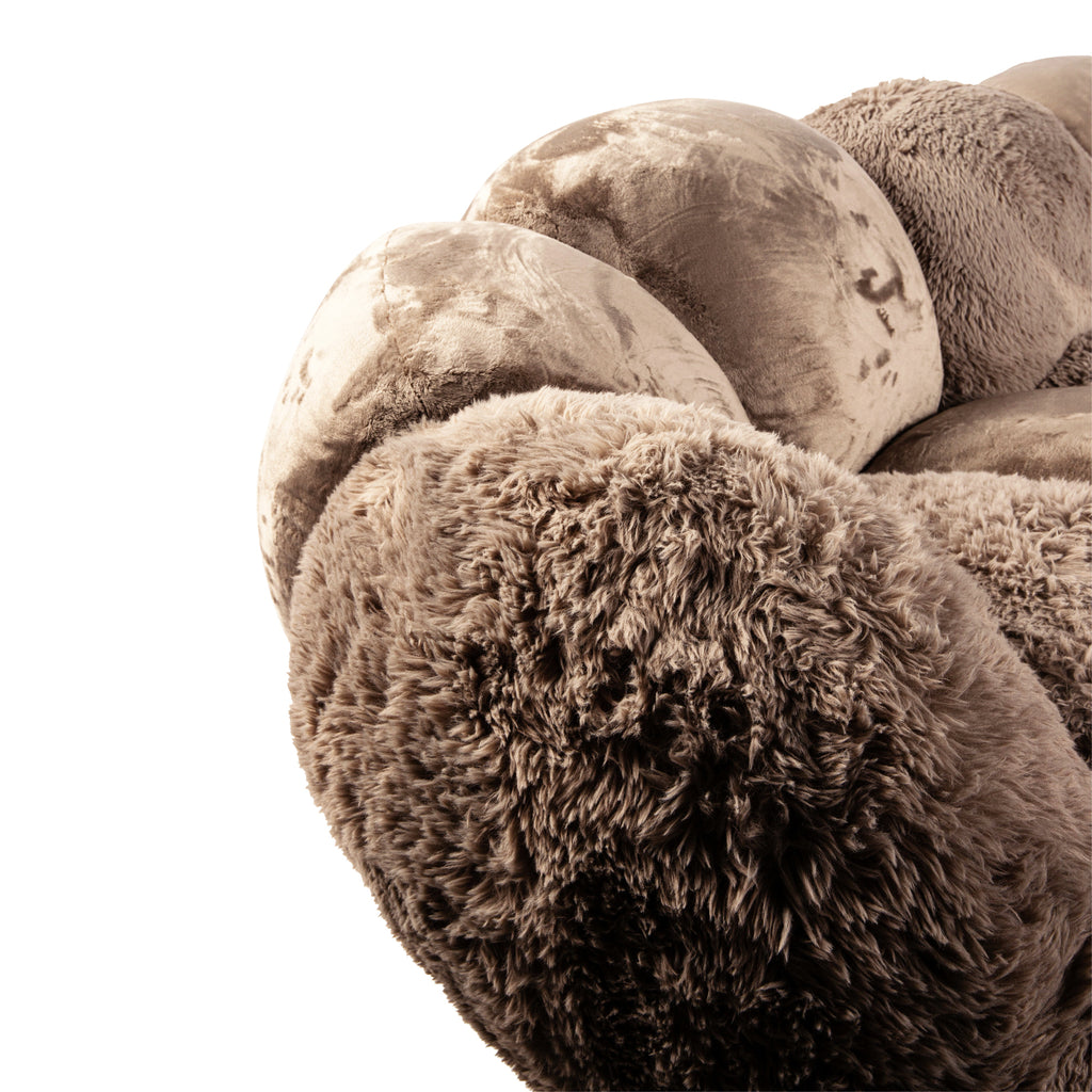 Curvae Sofa Lush Taupe PTMD - Bankstel - PTMD - livinglovely.nl