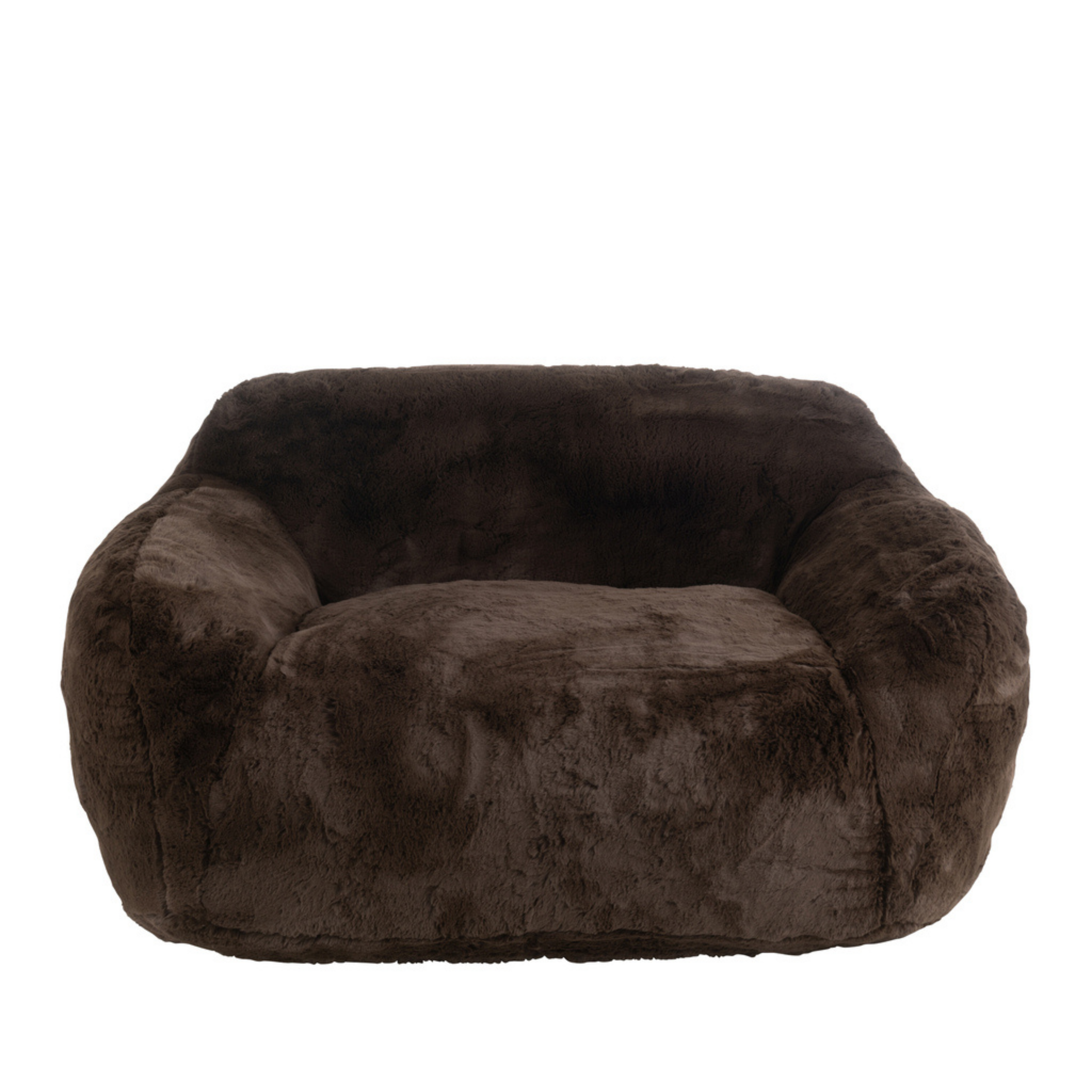Cutie 2-zits Sofa Brown Large J-Line - Fauteuil - J-Line - livinglovely.nl