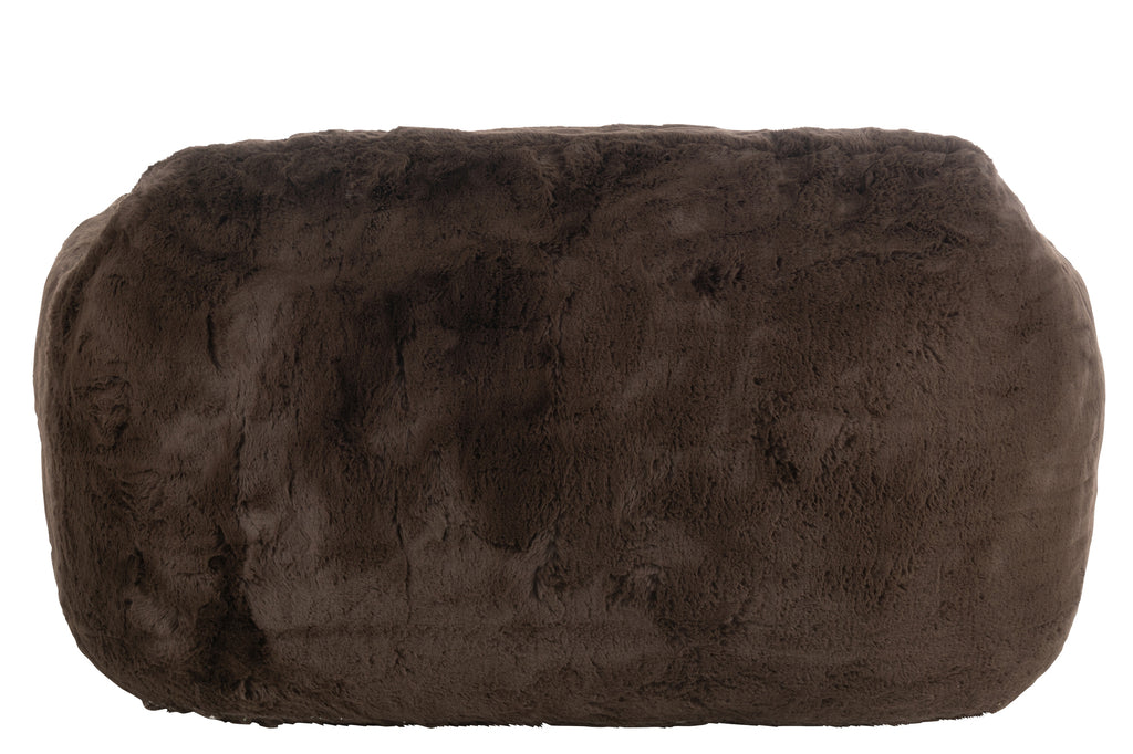 Cutie 2-zits Sofa Brown Large J-Line - Fauteuil - J-Line - livinglovely.nl