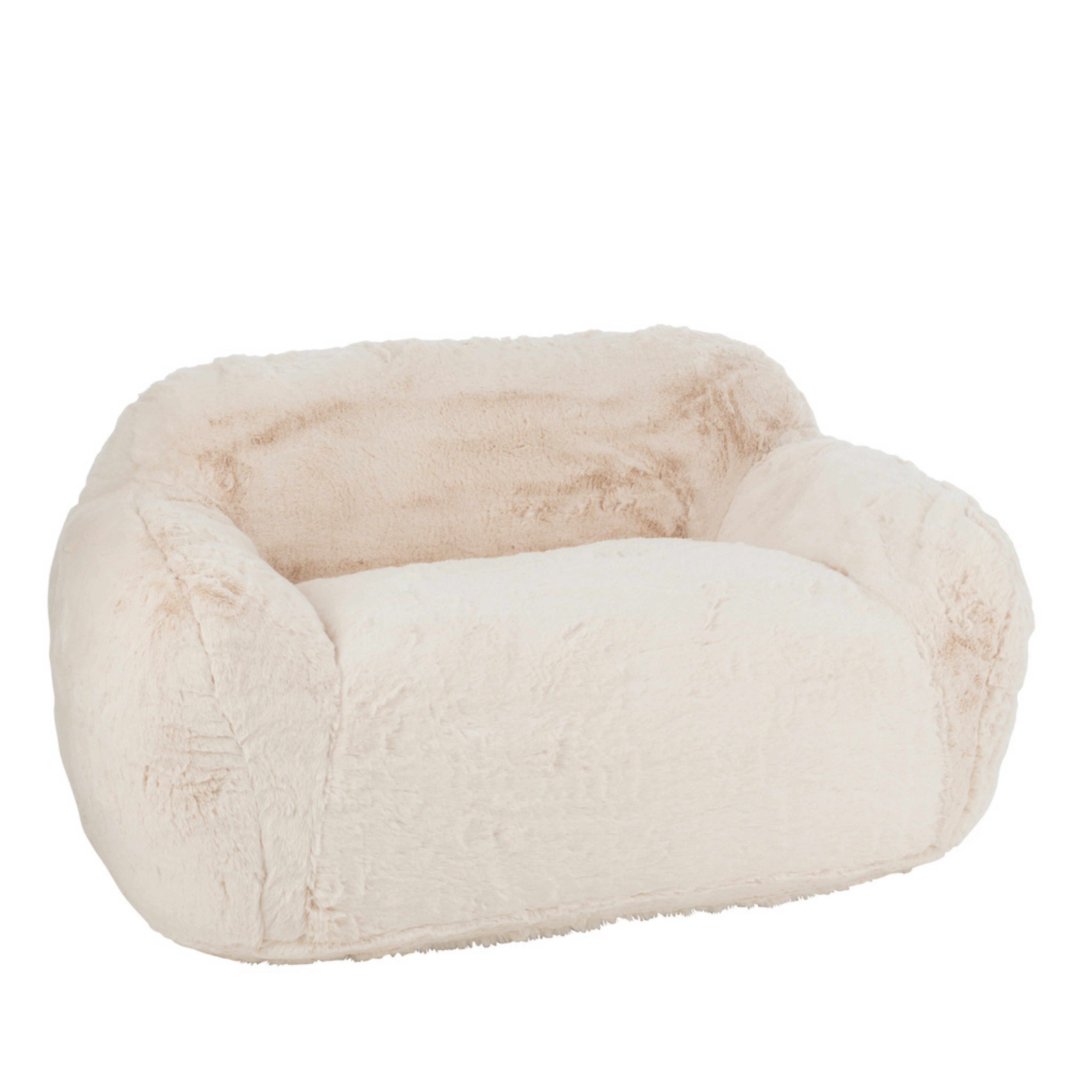 Cutie 2-zits Sofa Cream Large J-Line - Fauteuil - J-Line - livinglovely.nl