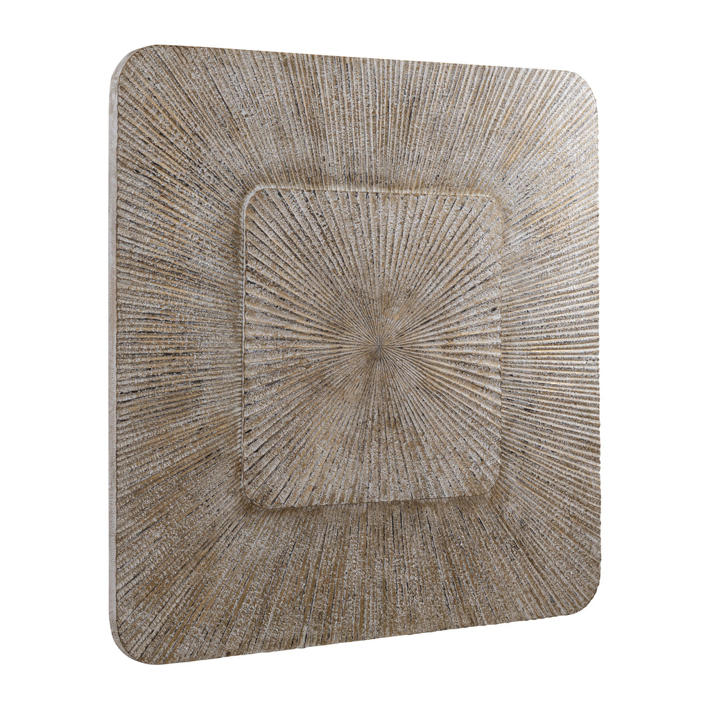 Dishita Wandpaneel Cream Square Large PTMD - Wandpaneel - PTMD - livinglovely.nl
