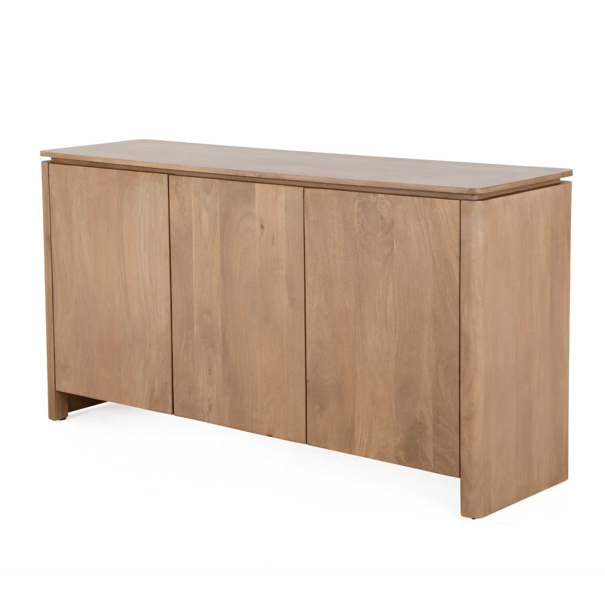 Detailweergave van het Dressoir Dallas Mangohout Naturel van Starfurn