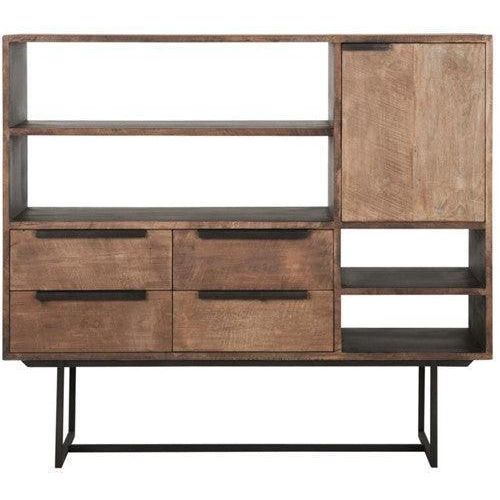 Odeon dressoir met laden en zwarte binnenkant DTP Home