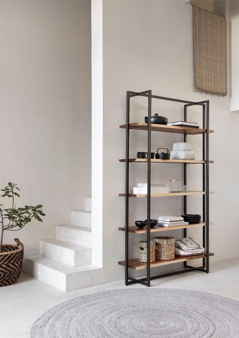 DTP Home Boekenkast Flare Hoog - Boekenkast - DTP Home - livinglovely.nl