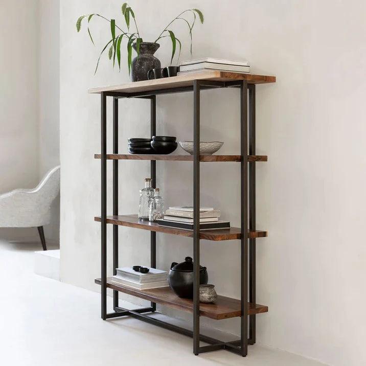 DTP Home Boekenkast Flare Laag - Boekenkast - DTP Home - livinglovely.nl