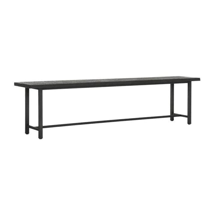 DTP Home Eetkamerbank Timeless Black Beam 190cm - Eetkamerbank - DTP Home - livinglovely.nl