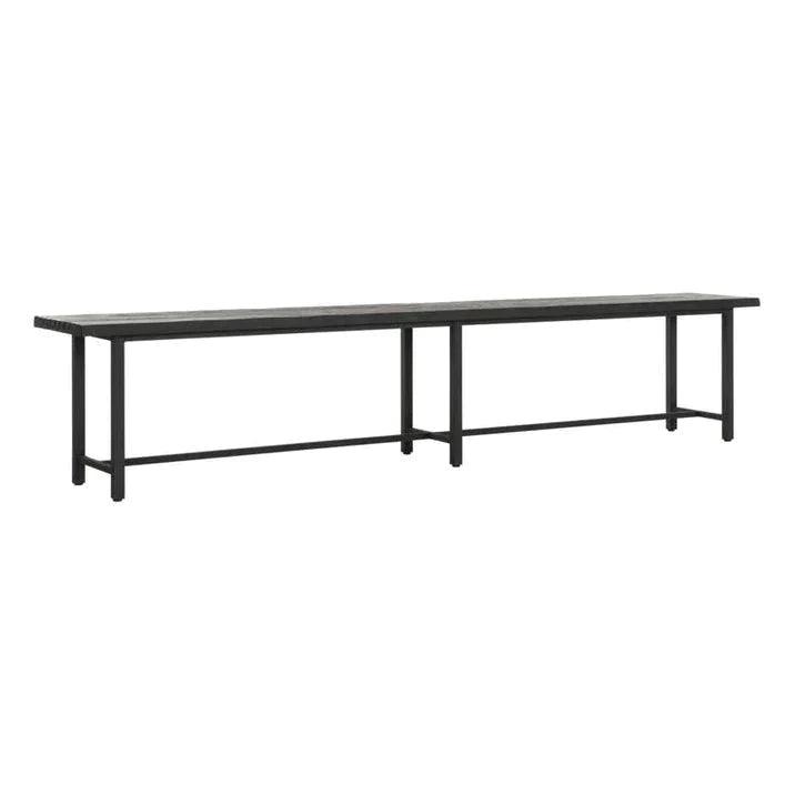 DTP Home Eetkamerbank Timeless Black Beam 215cm - Eetkamerbank - DTP Home - livinglovely.nl