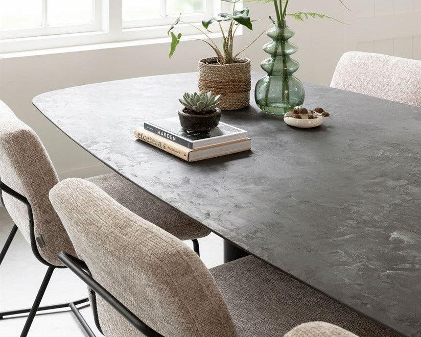DTP Home Eettafel Soho Mortex 210cm - Eetkamertafel - DTP Home - livinglovely.nl