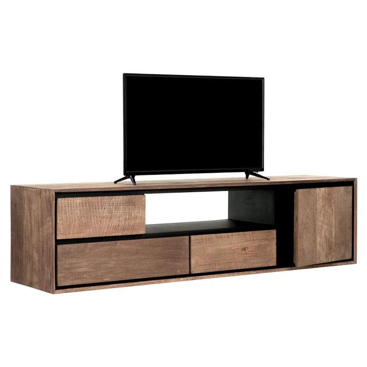 DTP Home Hangend TV Meubel Metropole medium 155cm - TV meubel - DTP Home - livinglovely.nl