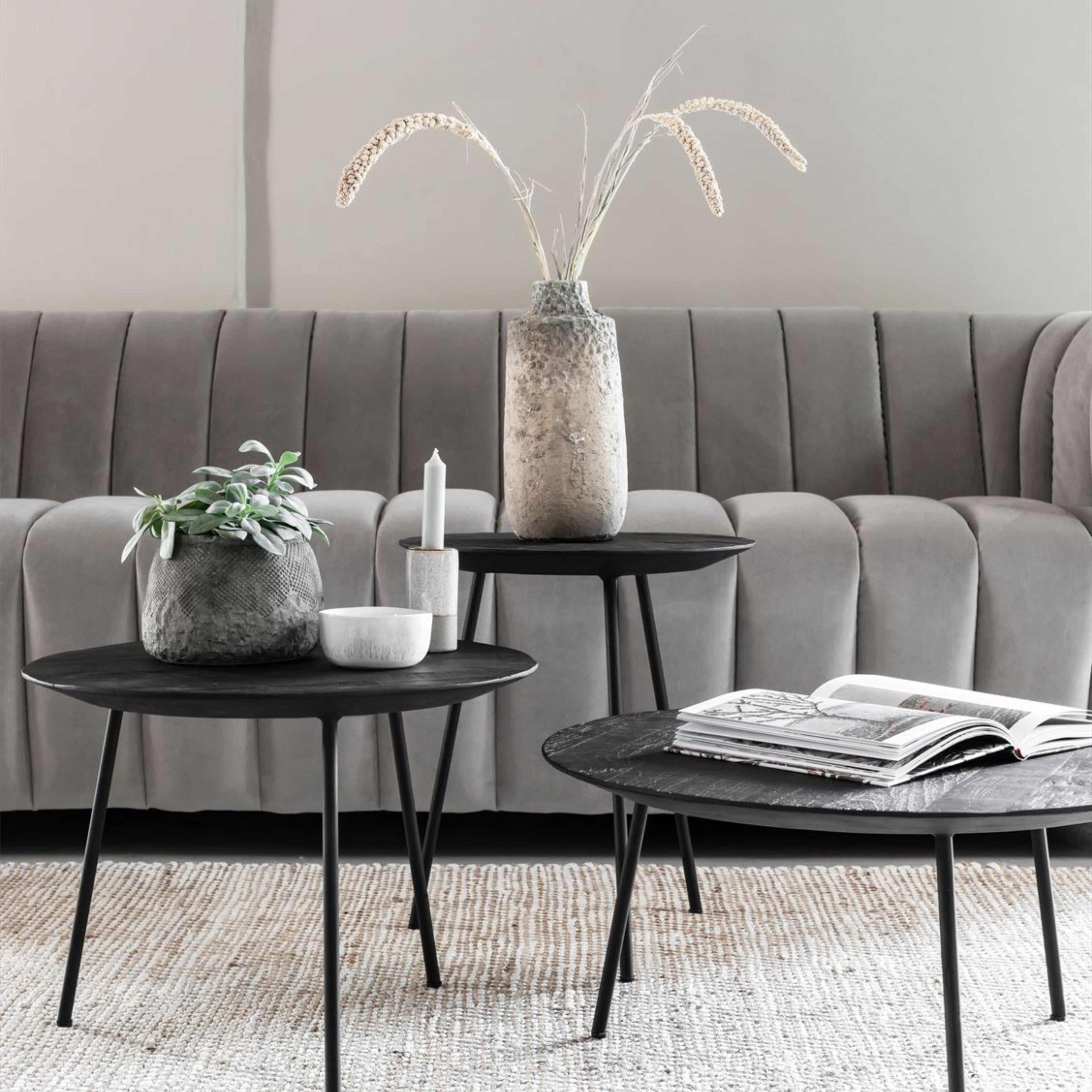 DTP Home Highlight Salontafel Jupiter Zwart Large - Salontafel - DTP Home - livinglovely.nl