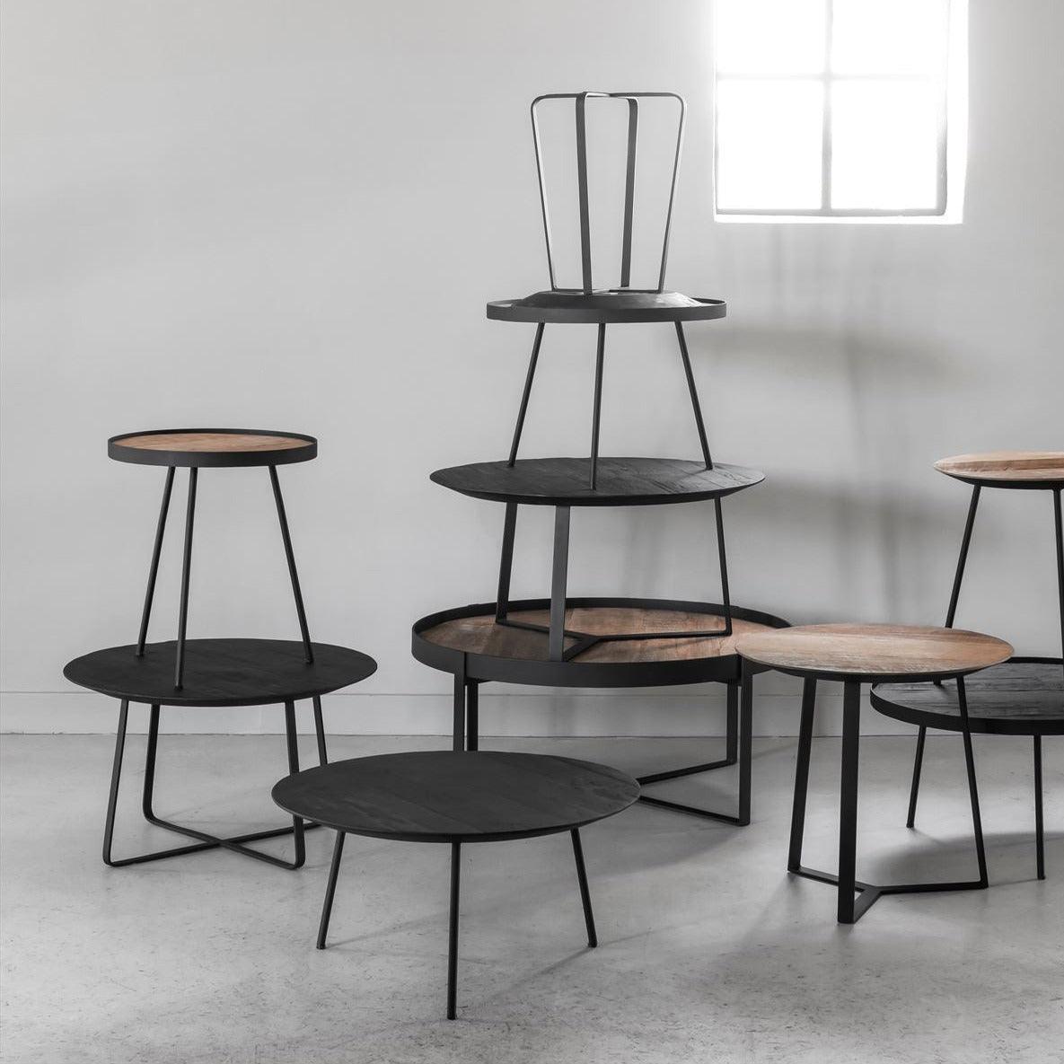 DTP Home Highlight Salontafel Neptunes Black Large - Salontafel - DTP Home - livinglovely.nl