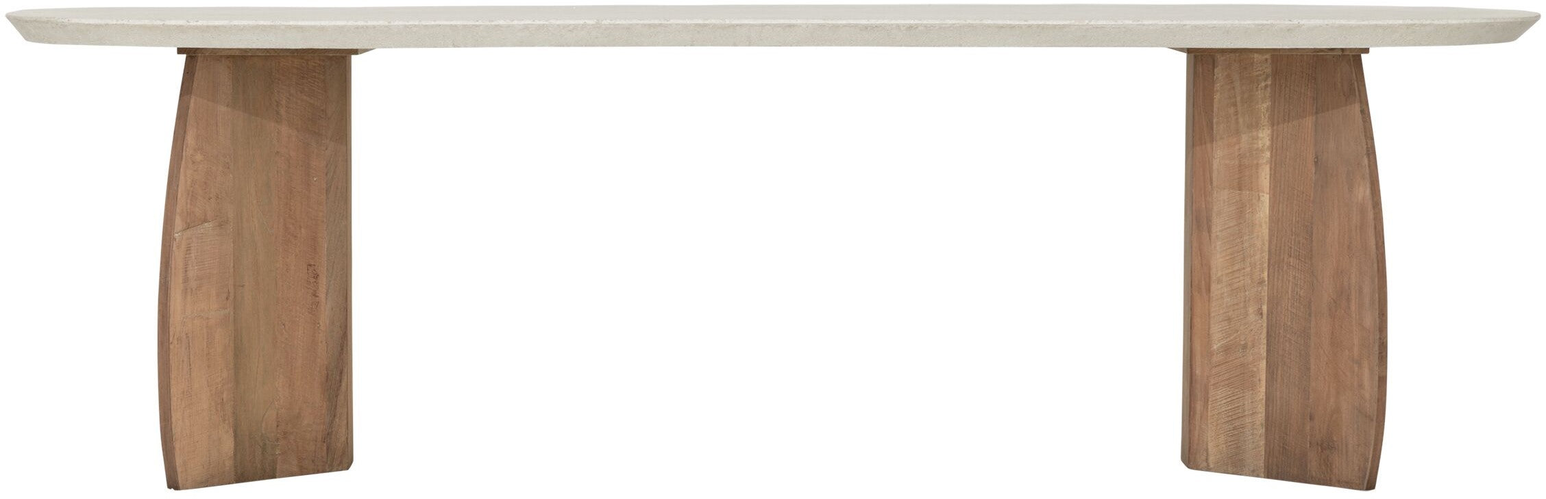 DTP Home Nova Eettafel Travertin 250cm - Eetkamertafel - DTP Home - livinglovely.nl