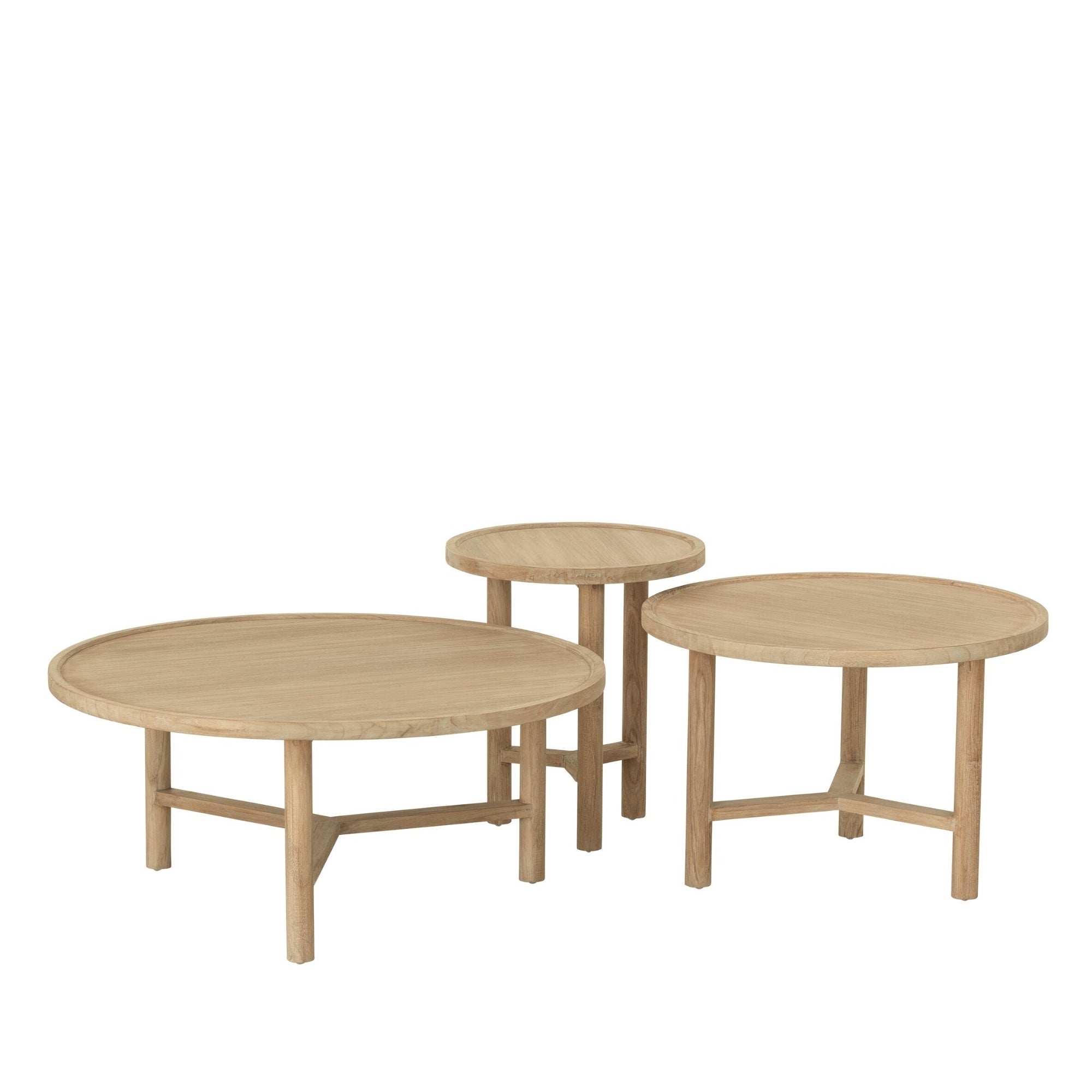 DTP Home Salontafel Forte Set van 3 - Salontafel - DTP Home - livinglovely.nl