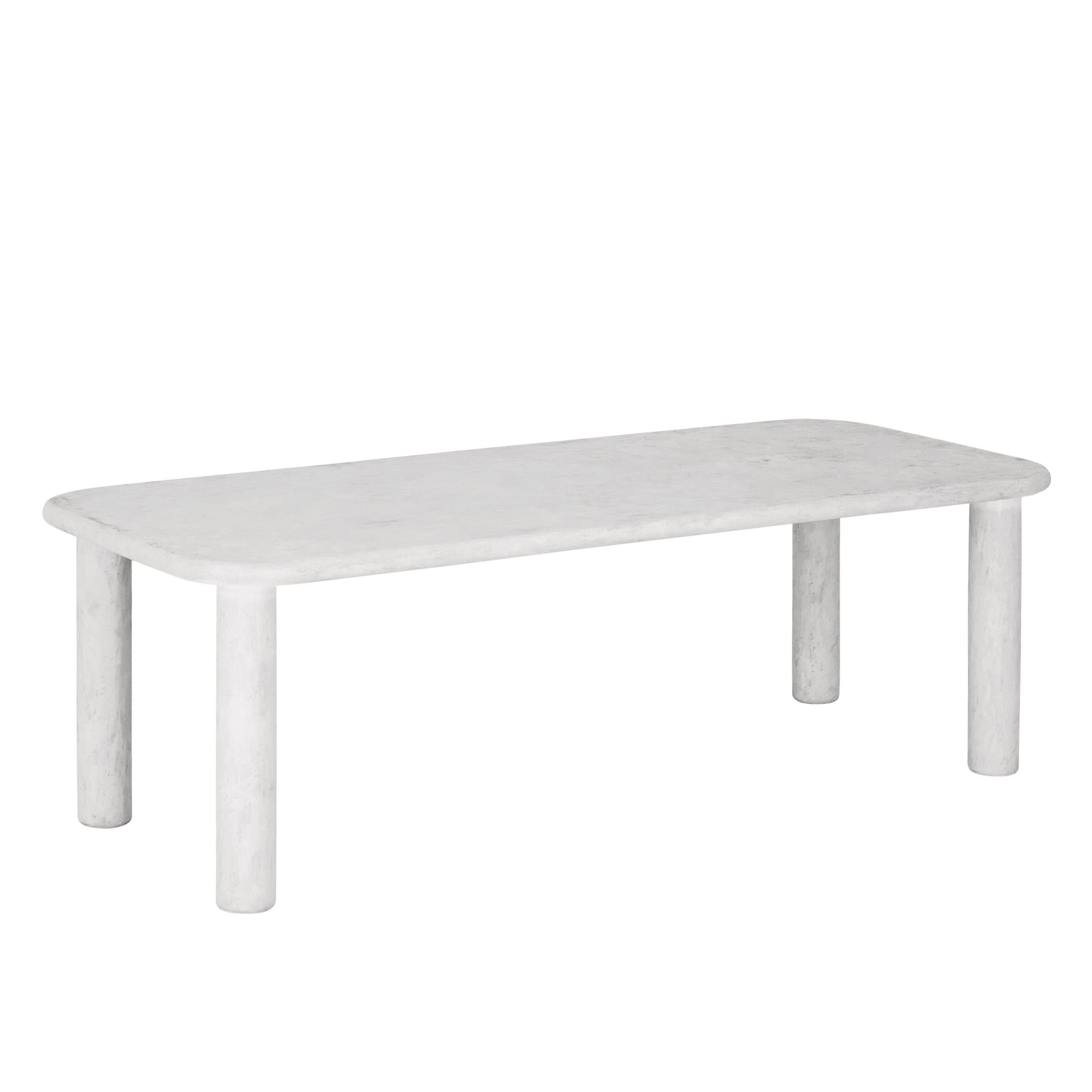DTP Home Scala Eetkamertafel Rechthoek Clio Chalk 230cm - Eetkamertafel - DTP Home - livinglovely.nl