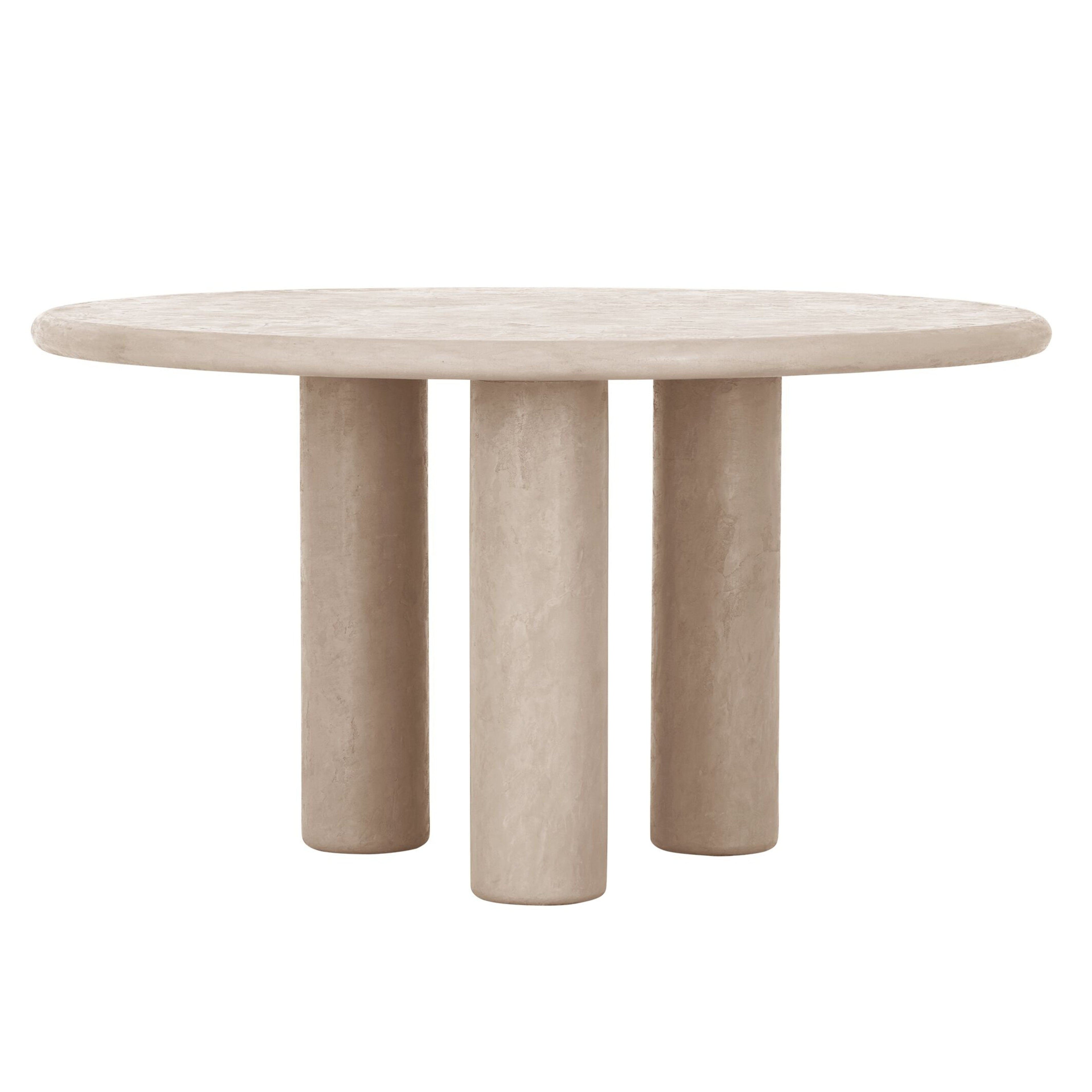 DTP Home Scala Eettafel Rond Clio Sand Ø140cm - Eetkamertafel - DTP Home - livinglovely.nl