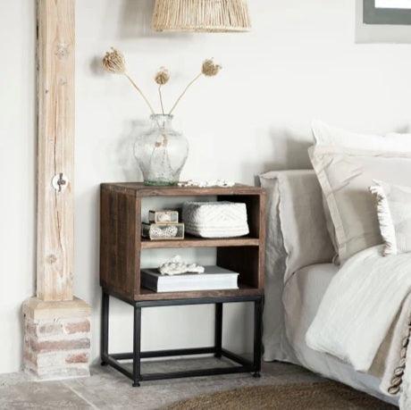 DTP Home Timber Nachtkastje - Nachtkastje - DTP Home - livinglovely.nl