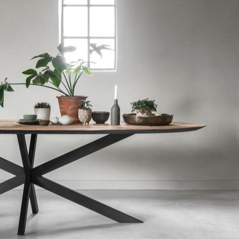 DTP Home Timeless Eettafel Shape 200cm - Eetkamertafel - DTP Home - livinglovely.nl