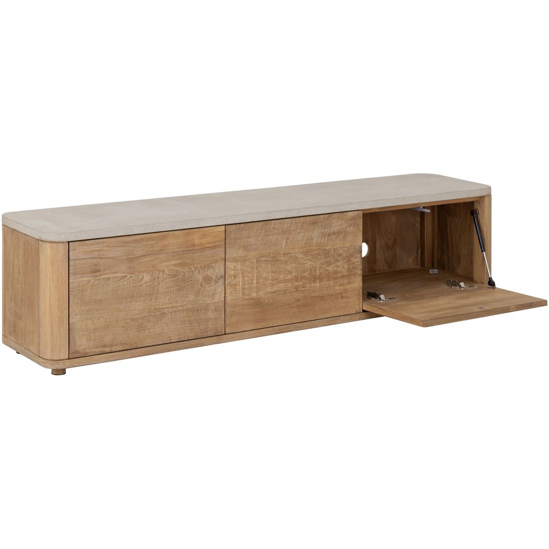 DTP Home TV Meubel Nova Medium Travertin Top
