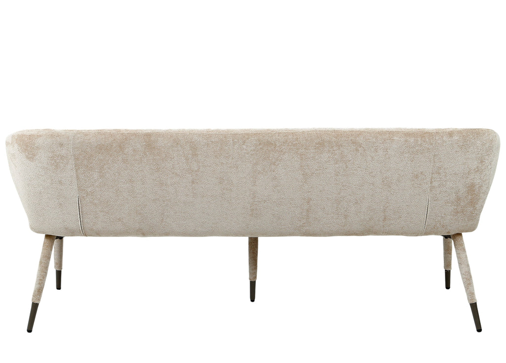 Eetkamerbank 3 Thor Beige 200x70.x87cm PTMD - Eetkamerbank - PTMD - livinglovely.nl
