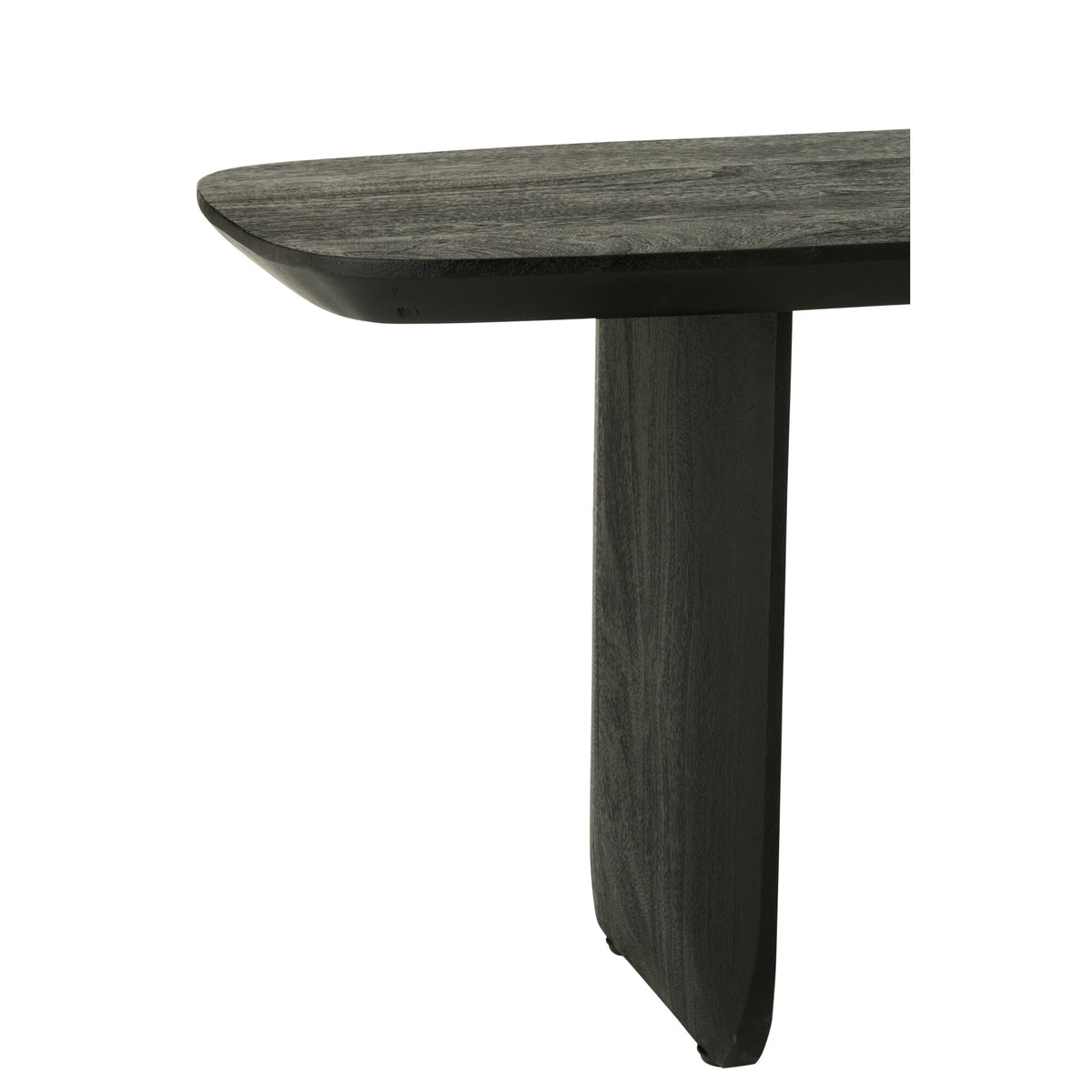 Eetkamerbank Acaciahout Zwart 190cm J-Line
