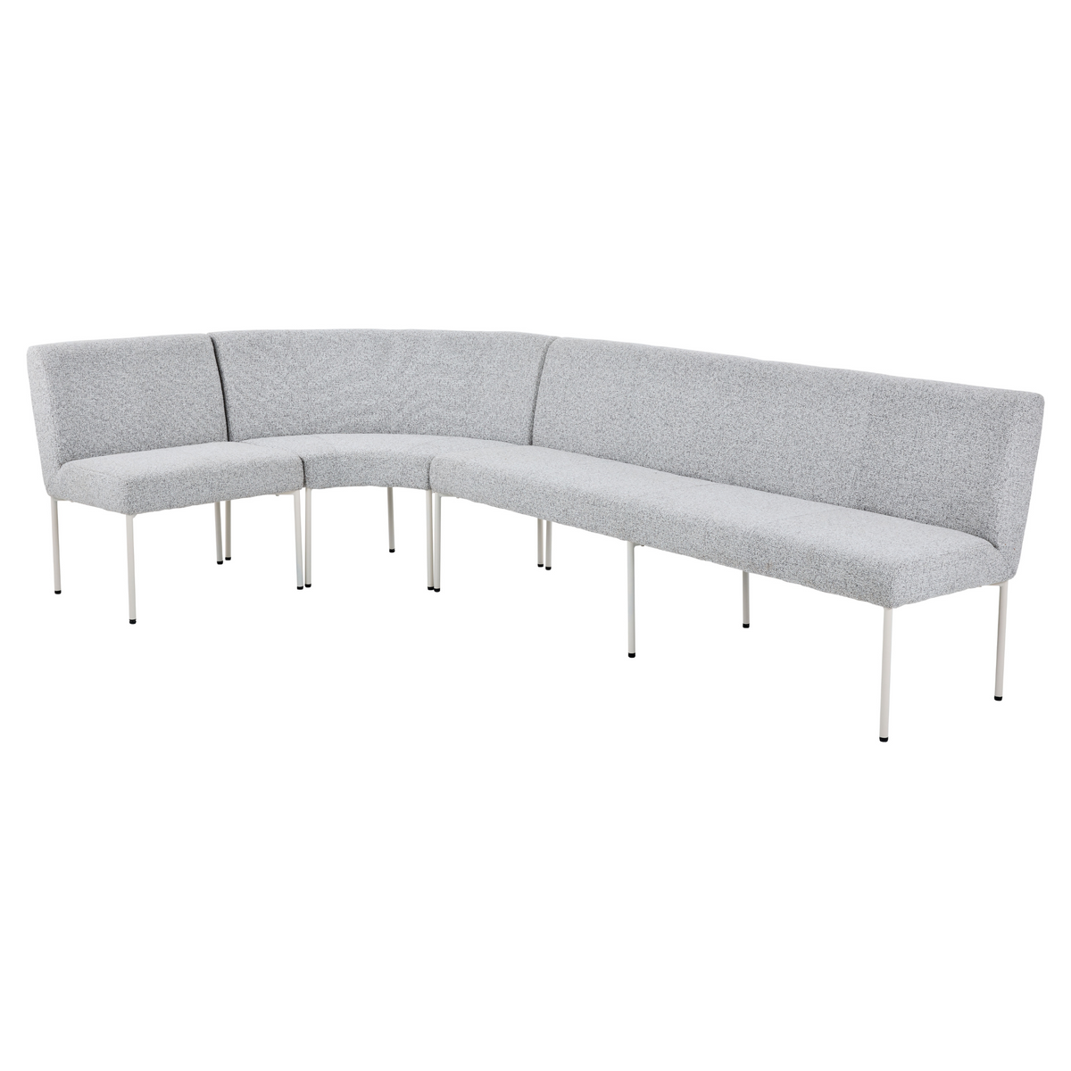 Zitcomfort van eetkamerbank Riff van Starfurn met rugleuning van 41 cm