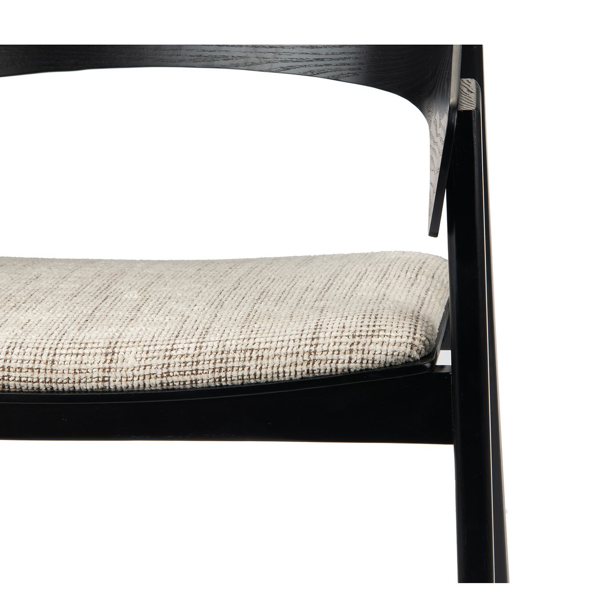 Eetkamerstoel Edo Zwart - Set van 2 - Pole To Pole - Eetkamerstoel - Pole To Pole - livinglovely.nl