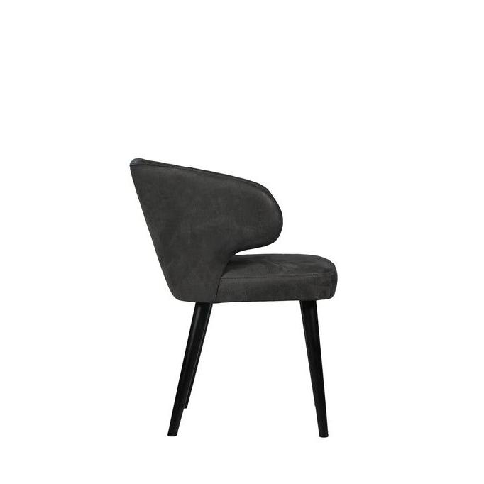 Eetkamerstoel Fiori Anthracite PTMD - Eetkamerstoel - PTMD - livinglovely.nl