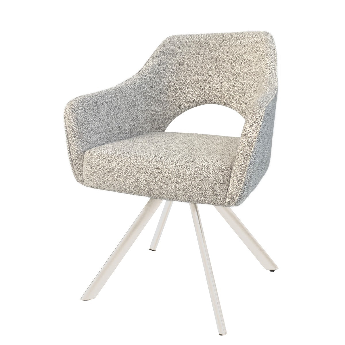 Eetkamerstoel Helen Sand Natural Set van 2 van Livingfurn