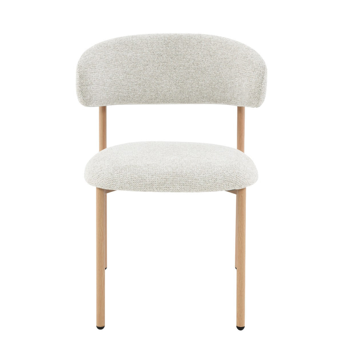 eetkamerstoel Micah Hush Oak van Livingfurn, B54,4cm x D58cm x H78cm per stoel