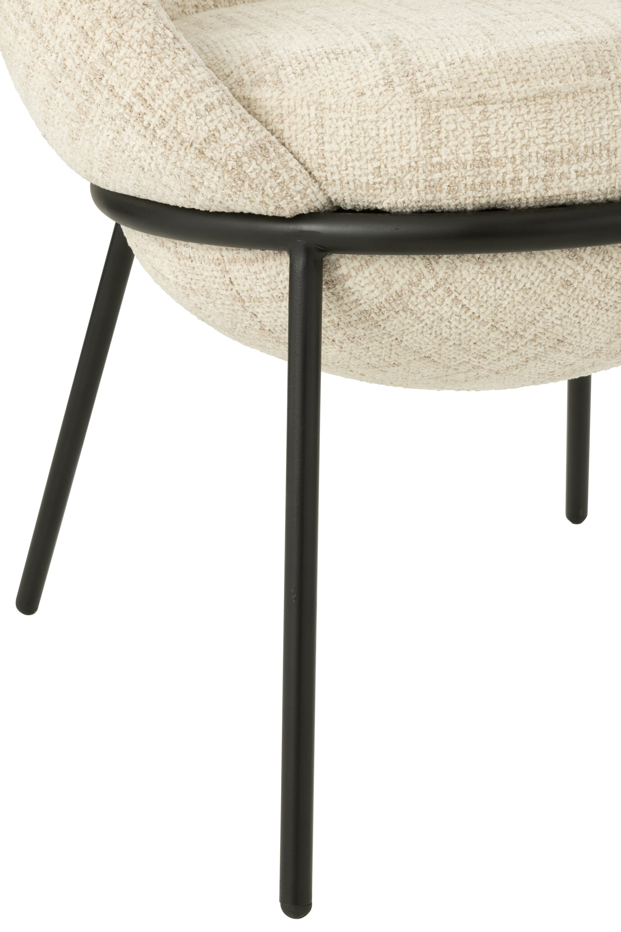 Eetkamerstoel Napoli Beige- J-Line - Eetkamerstoel - J-Line - livinglovely.nl