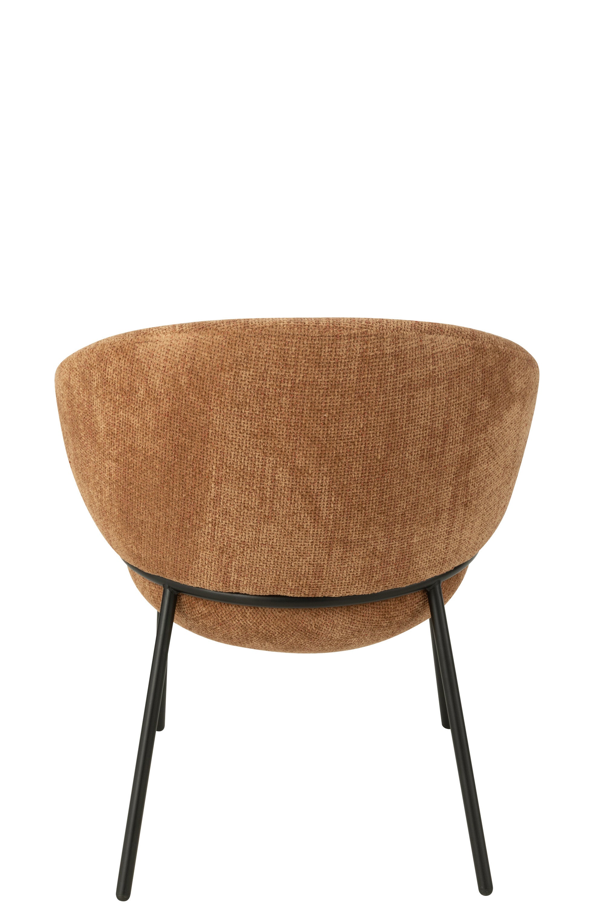 Eetkamerstoel Napoli Terracotta- J-Line - Eetkamerstoel - J-Line - livinglovely.nl