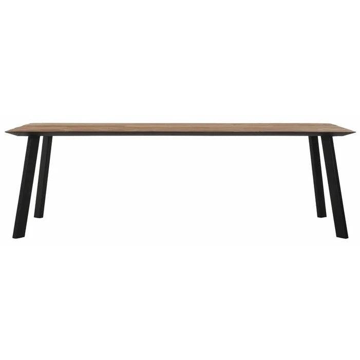 Eetkamertafel Timeless Shape naturel teakhout 250cm DTP Home