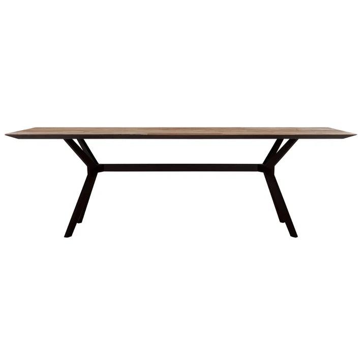 Naturel teakhouten eettafel 250cm Timeless collectie DTP Home