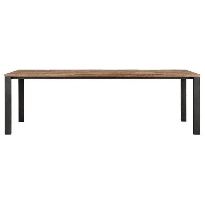 Eetkamertafel Timeless Tracks naturel teakhout 250cm DTP Home