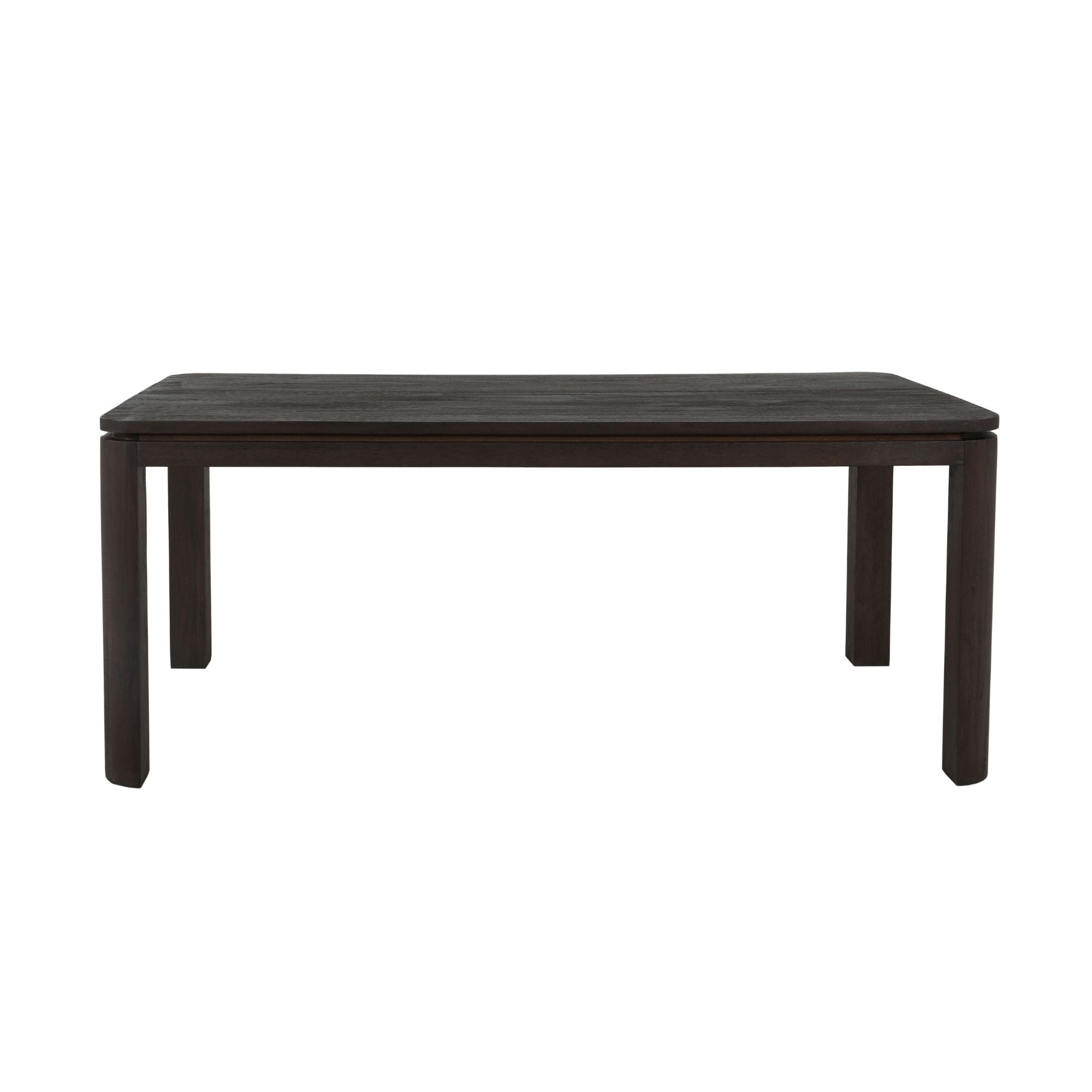 Eettafel Dallas Bruin van Starfurn, 200 bij 100 cm voor zes tot acht personen