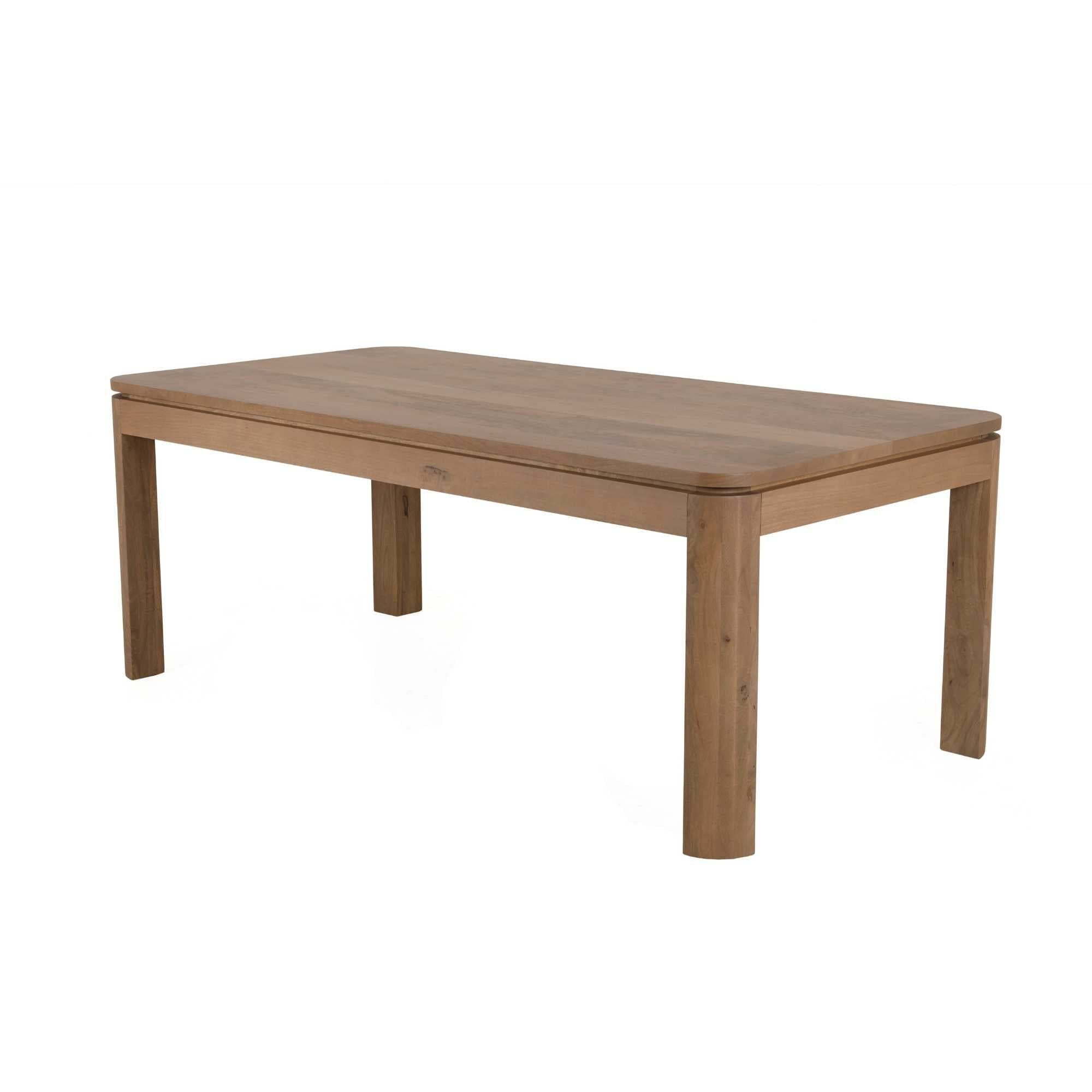 Krachtig mangohouten onderstel van de Eettafel Dallas Naturel van Starfurn