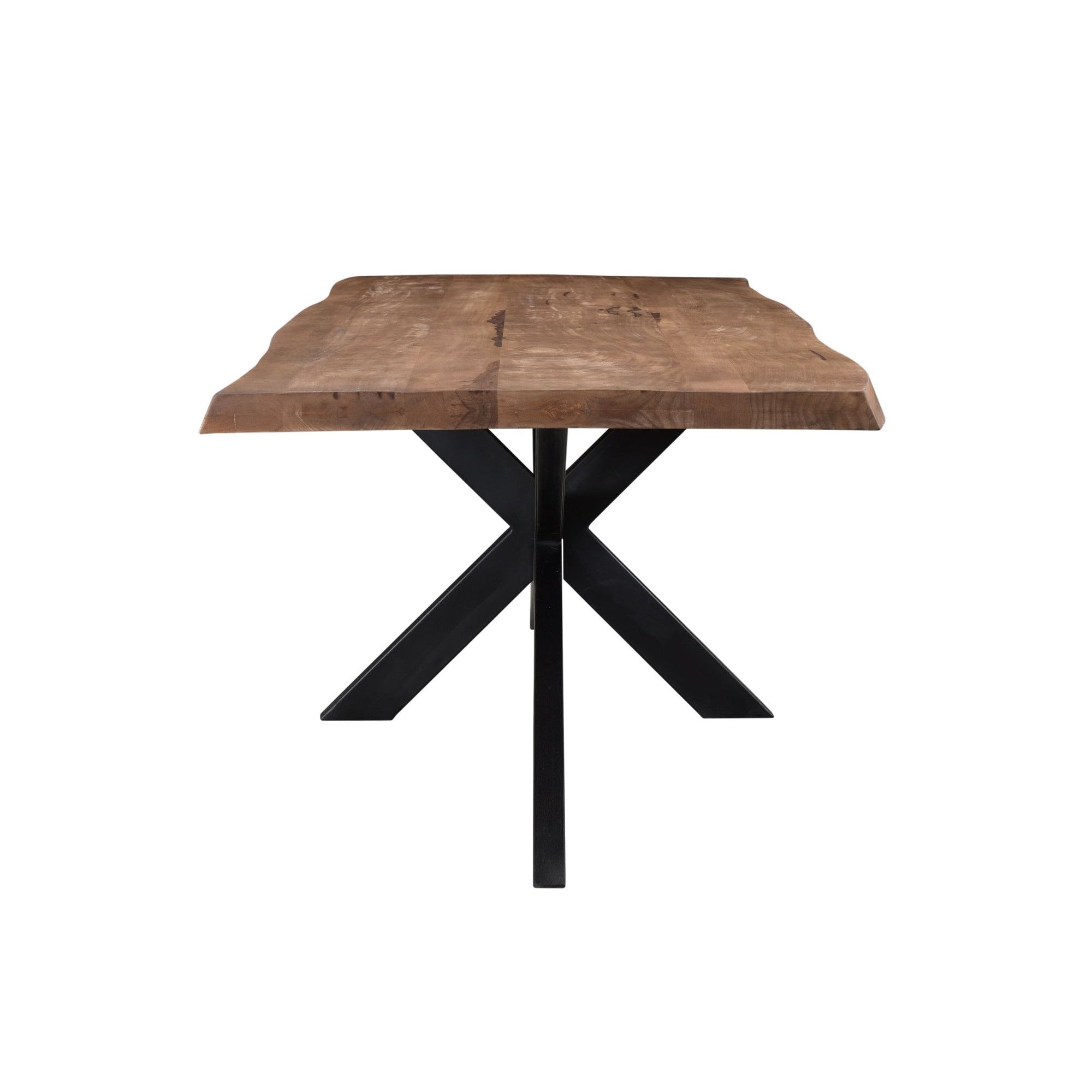 Eettafel Nairobi Tree Top 180cm met boomstamrand in Naturel