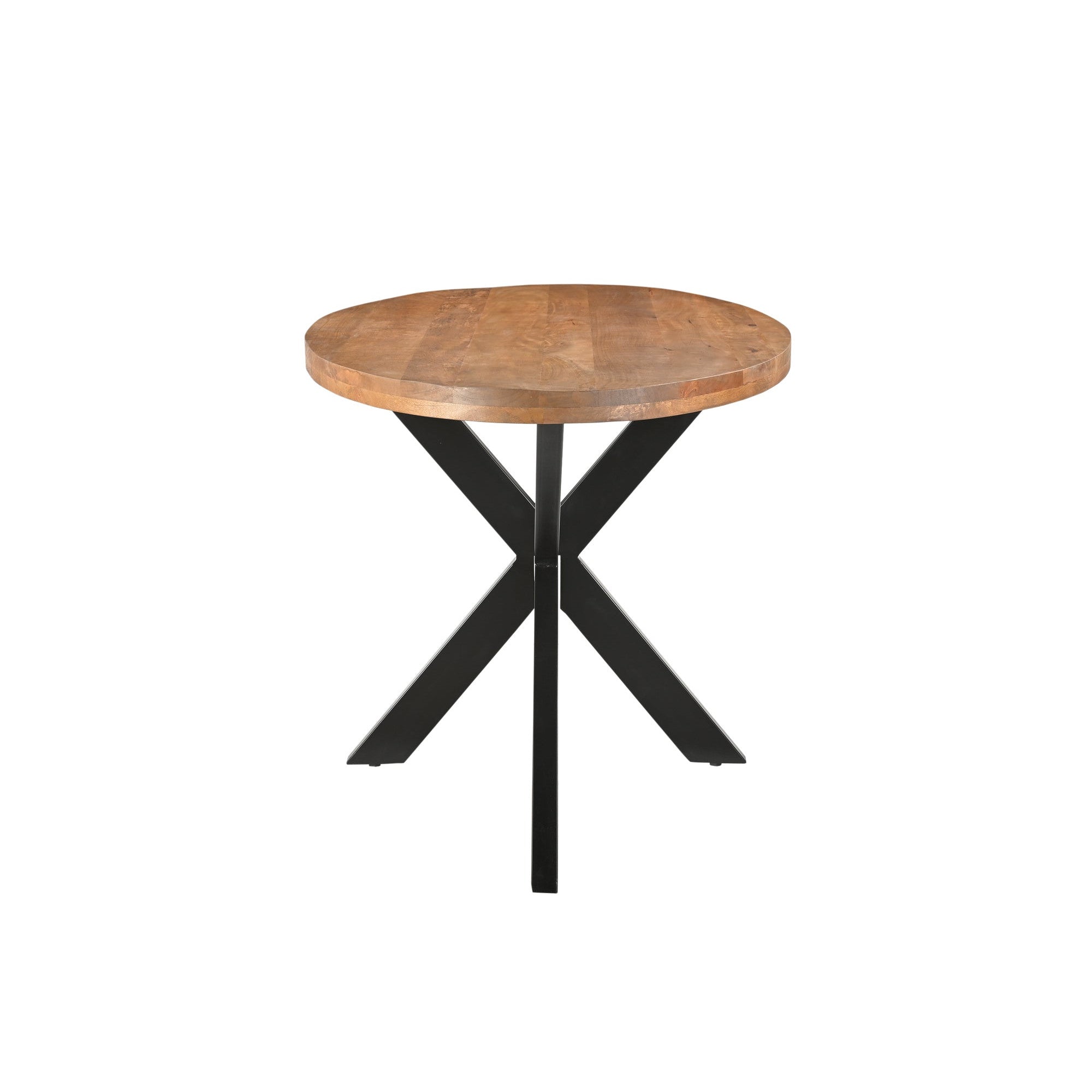 Eettafel Rocky Pecan 180cm van Livingfurn, L180cm x B90cm x H76cm